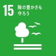 SDG15 陸の豊かさも守ろう