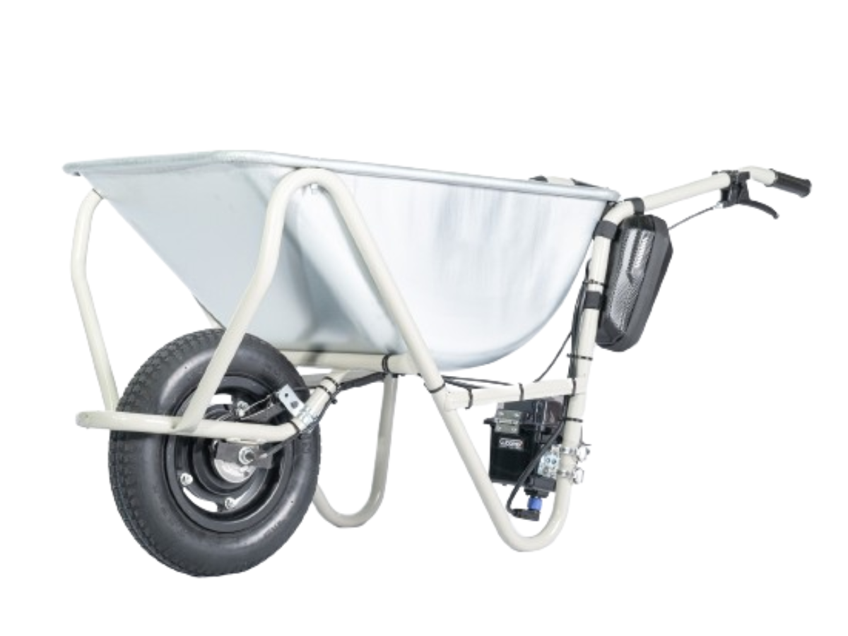 手押し一輪車 電動式