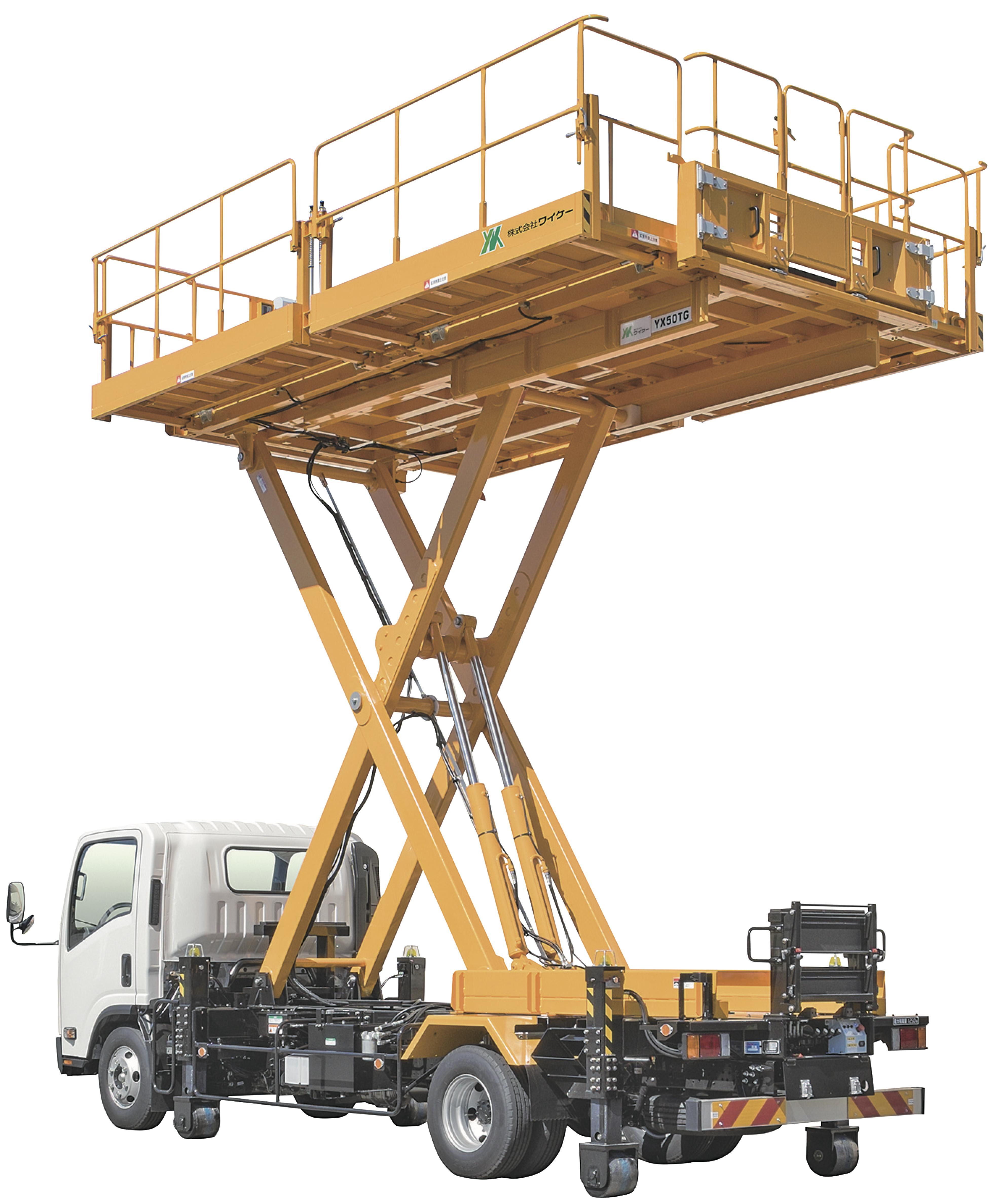 5M移動トンネル垂直昇降型高所作業車