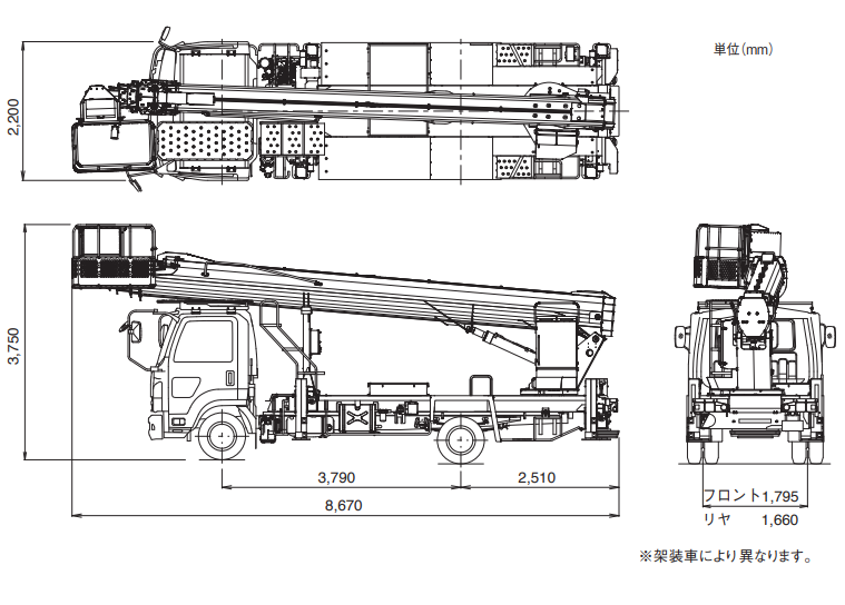 外形図AT-320XTG
