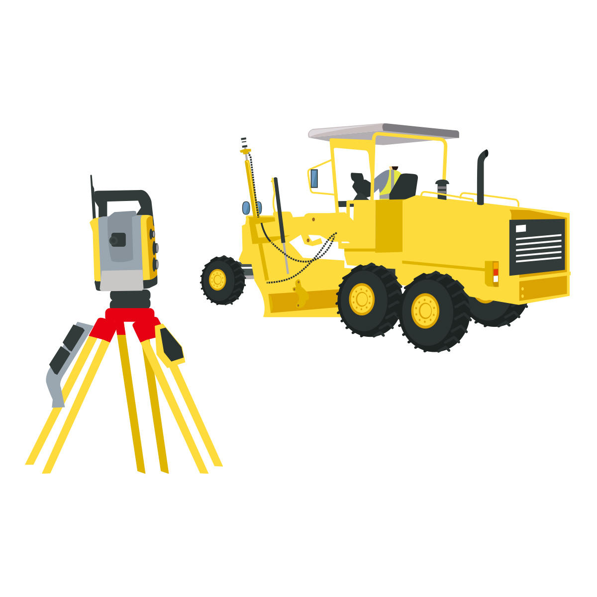 3Dモーターグレーダー