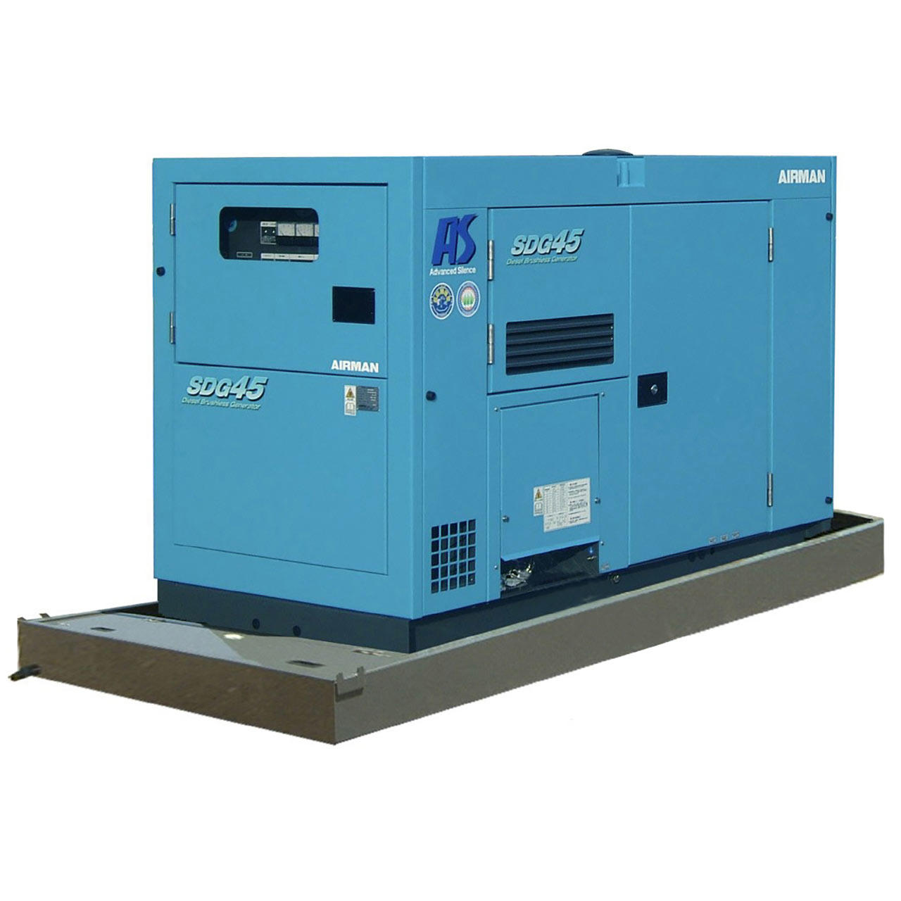 発電機用オイルガード、燃料サブタンク