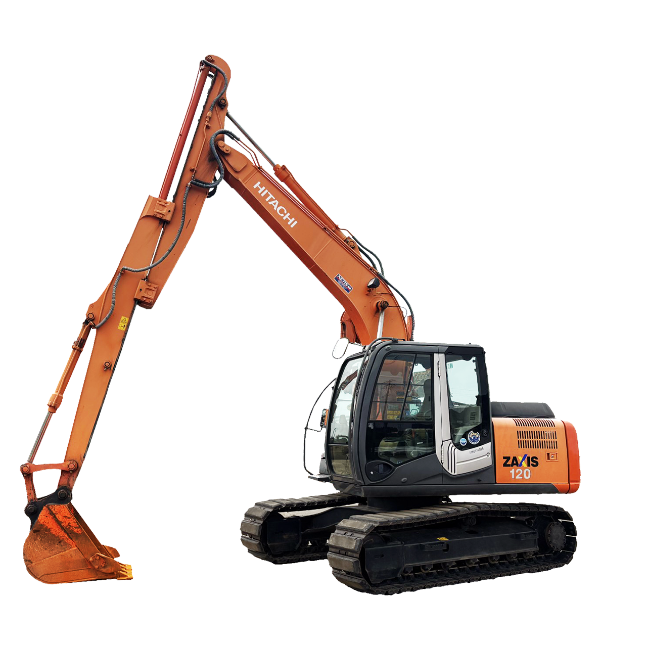 スライドアーム掘削機