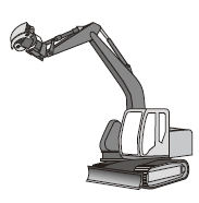架線集材機械イラスト